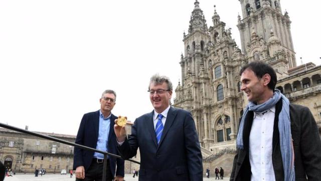 El Premio Nobel de Química 2021, David MacMillan, en Santiago.
