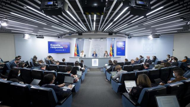 Rueda de prensa del Consejo de Ministros para presentar el plan de choque contra la inflación.