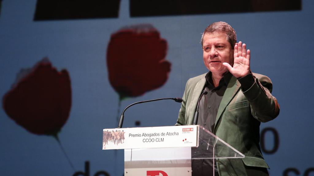 Emiliano García-Page, presidente de Castilla-La Mancha. Foto: JCCM.