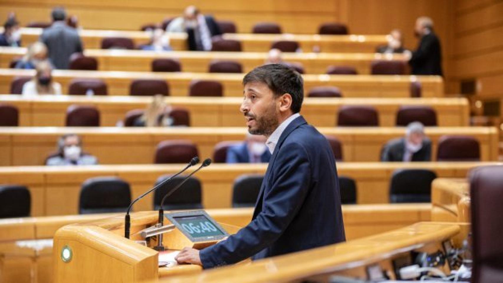 El senador autónomico socialista, el salmantino Fran Díaz