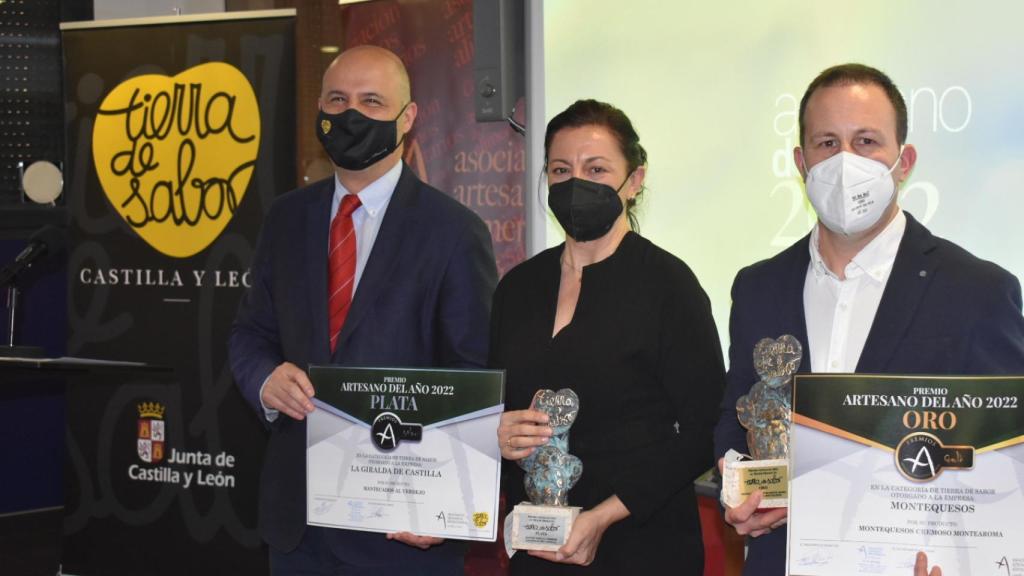 Los dos primeros clasificados en los Premios Artesanos del Año 2022