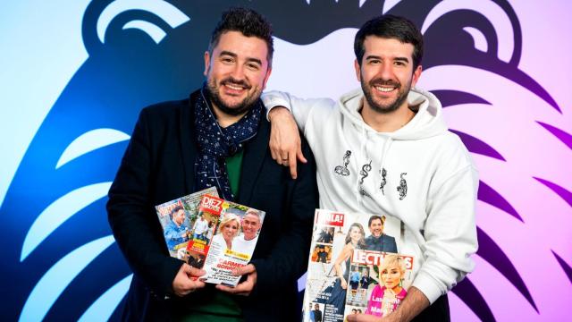 Jesús Carmona y Raúl Rodríguez en el kiosco rosa, en vídeo.