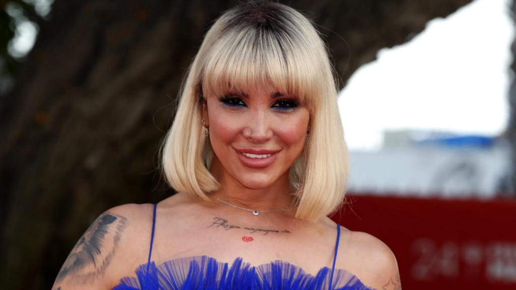 La actriz Daniela Santiago en el Festival de Málaga de 2021.