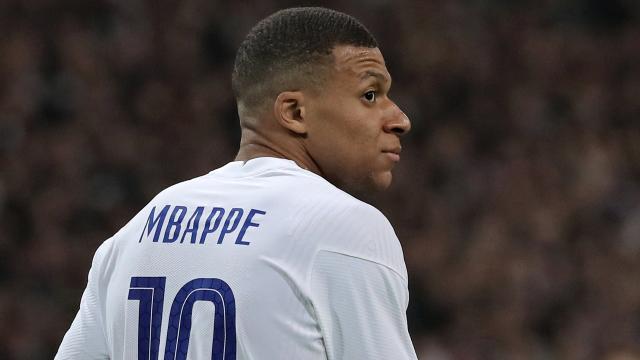 Kylian Mbappé, con la selección de Francia