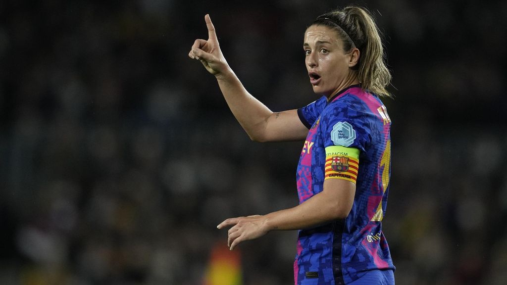 Alexia Putellas, en El Clásico femenino de la Women's Champions League