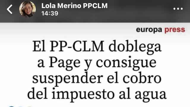 Captura de pantalla compartida por Sergio Gutiérrez. Foto: Twitter @Sergio_GP.