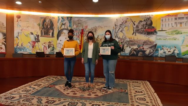 Entrega de premios del concurso ‘Salvaterra de Miño pola igualdade’.