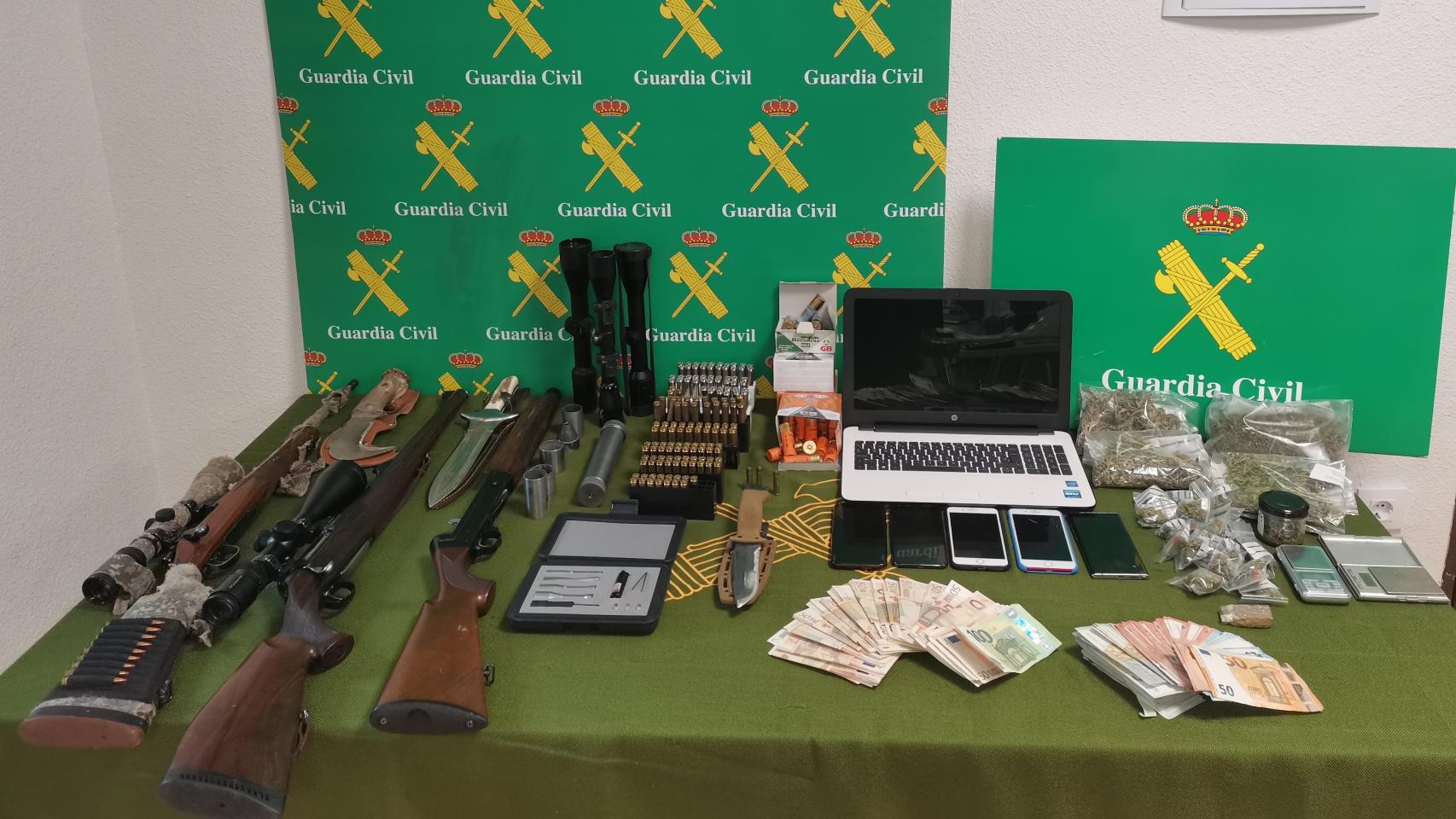 Imagen facilitada por la Guardia Civil