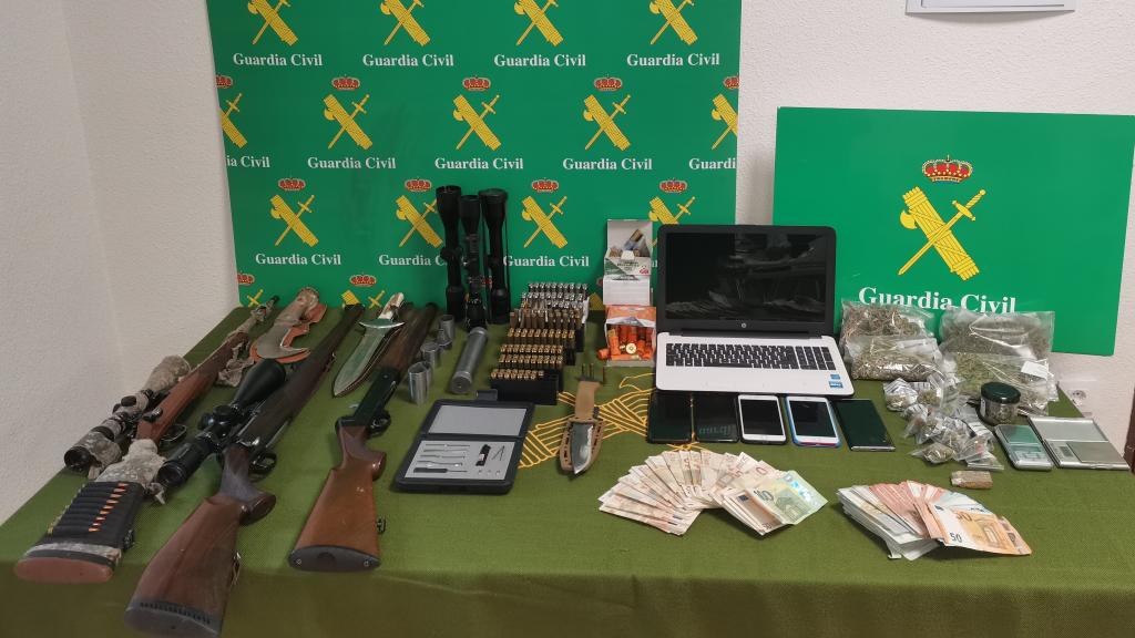 Imagen facilitada por la Guardia Civil