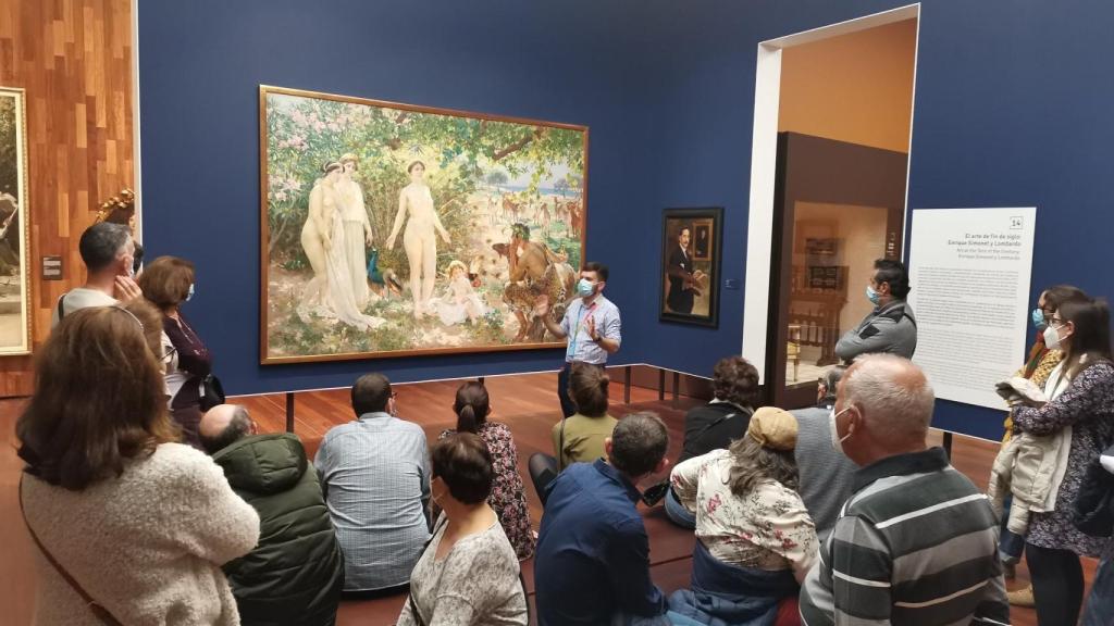Los guías de Cultopía son historiadores o historiadores del Arte.