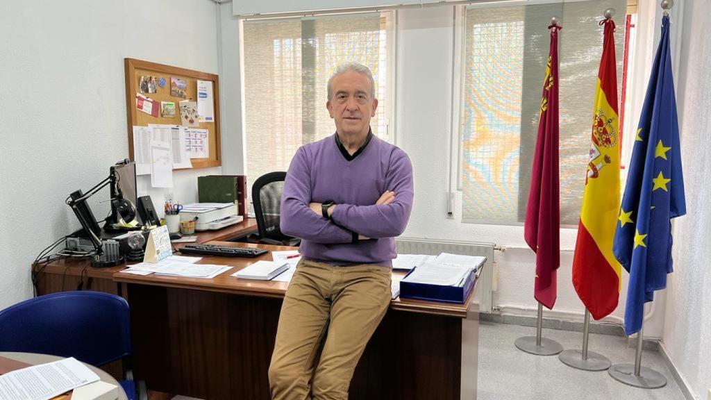 Juan Francisco Otálora, director del IES Juan de la Cierva en Totana.