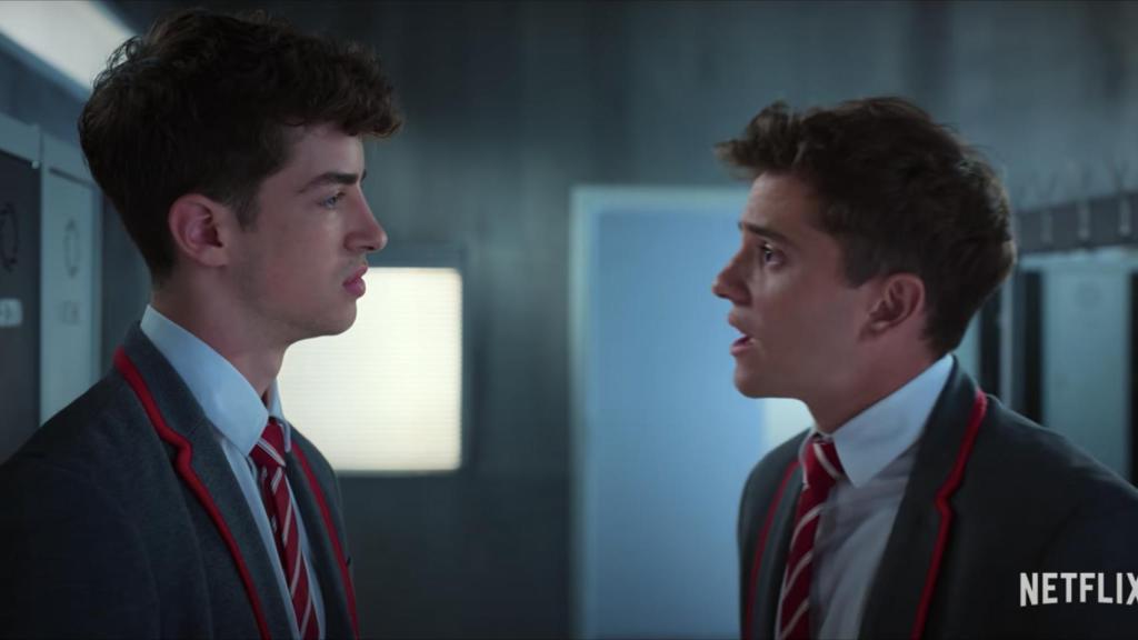 Patrick e Iván en la quinta temporada de 'Élite'.