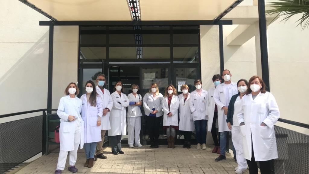Otra de las protestas de la Atención Primaria contra Ana Barceló ayer.
