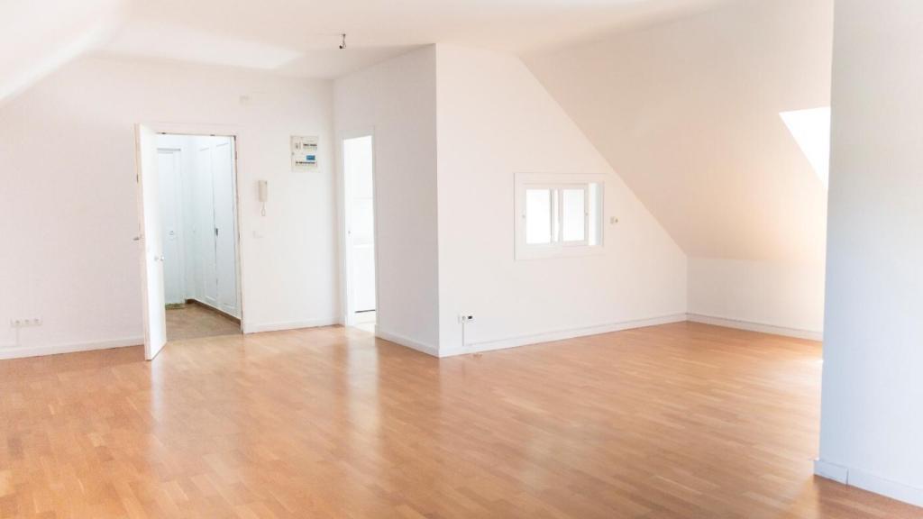 Salón de la vivienda que tiene Patrimonio en la Casa de Caballeros de Aranjuez.