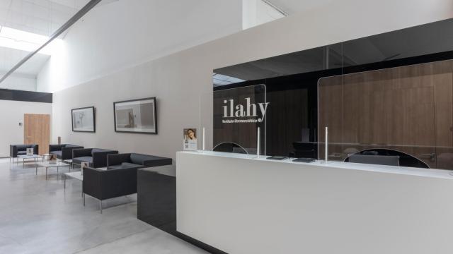 Planta baja de la nueva policlínica de IMED en Alcoy.