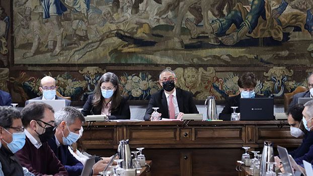 Reunión del Consejo de Gobierno de la Universidad de Salamanca