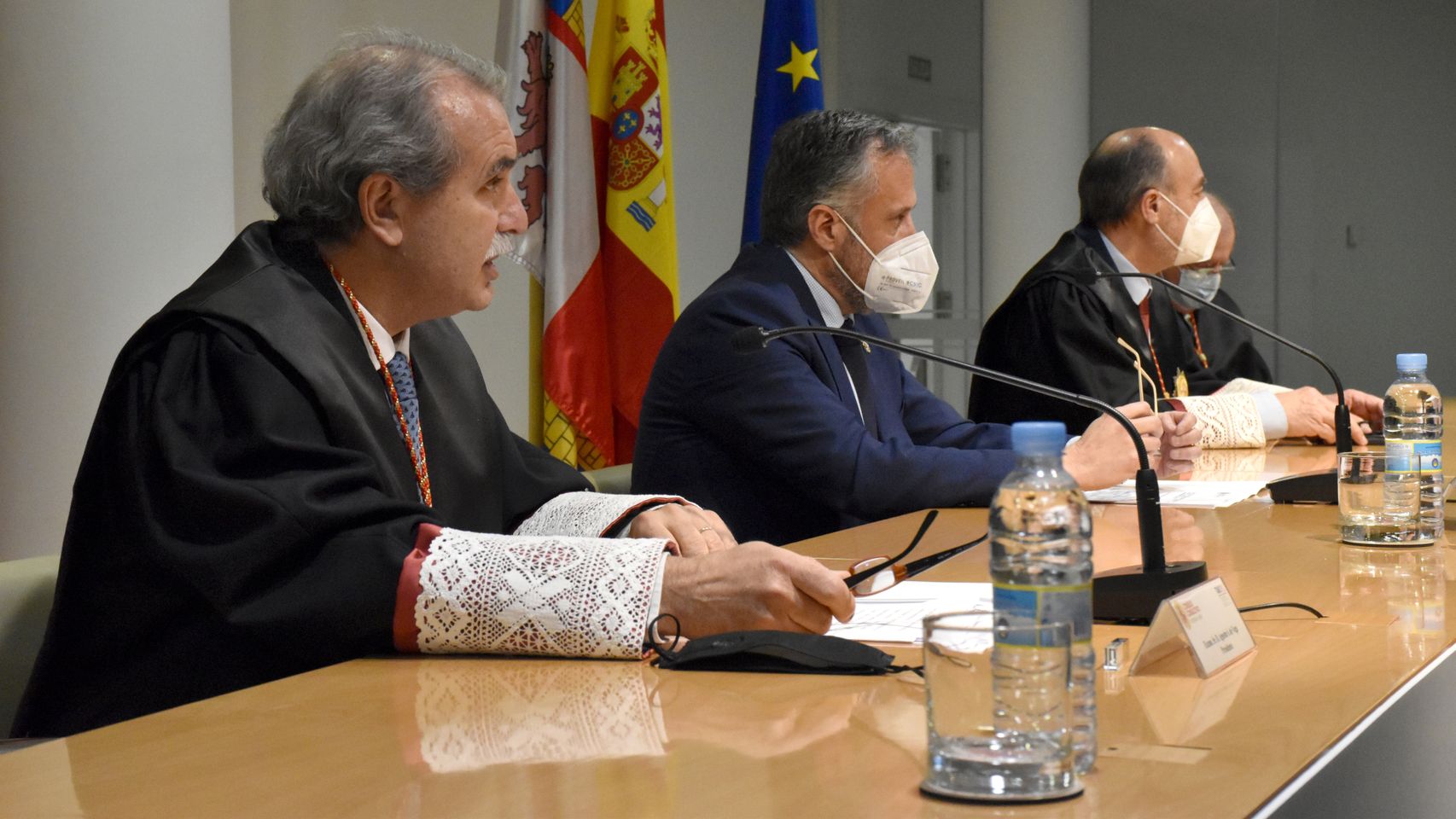 Visita de Carlos Pollán al Consejo Consultivo de Castilla y León