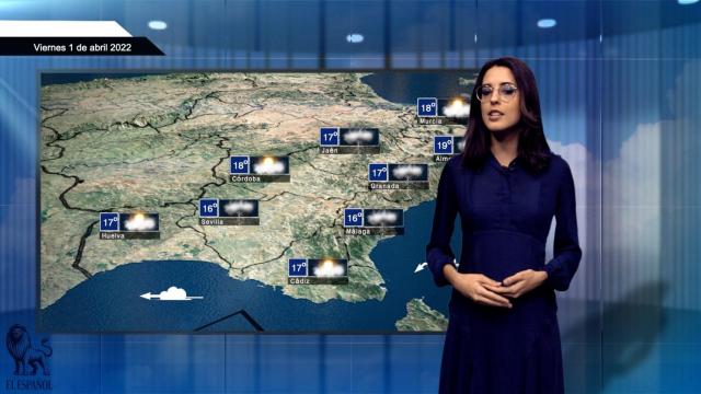 El tiempo para el viernes 1 de abril.