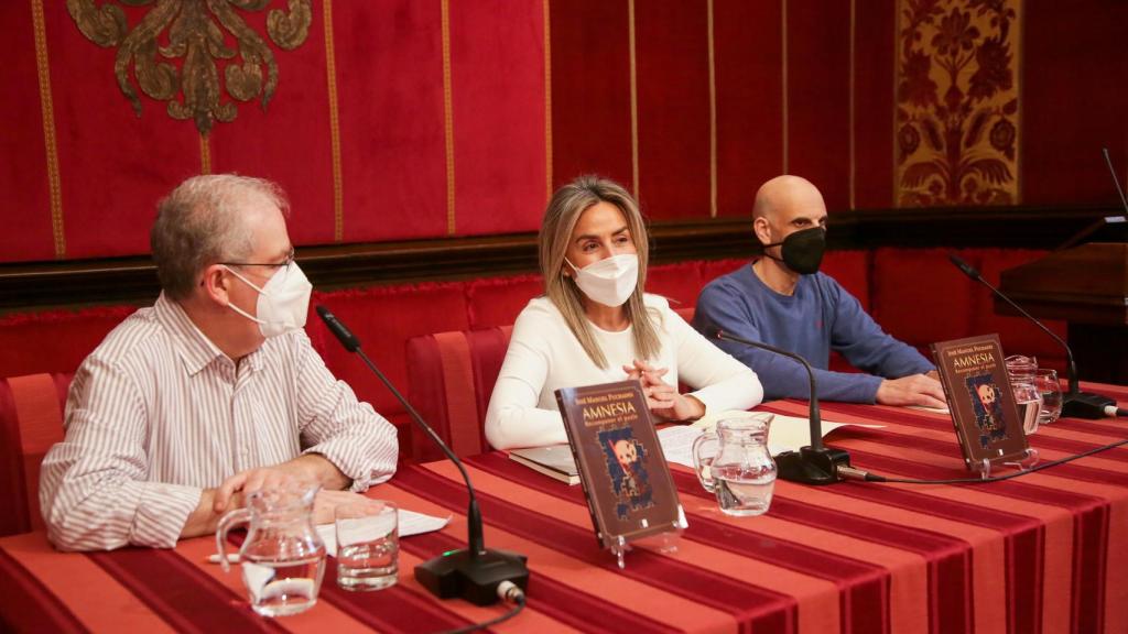 Presentación de 'Amnesia. Recomponer el puzle' en Toledo. Foto: Ayuntamiento de Toledo.