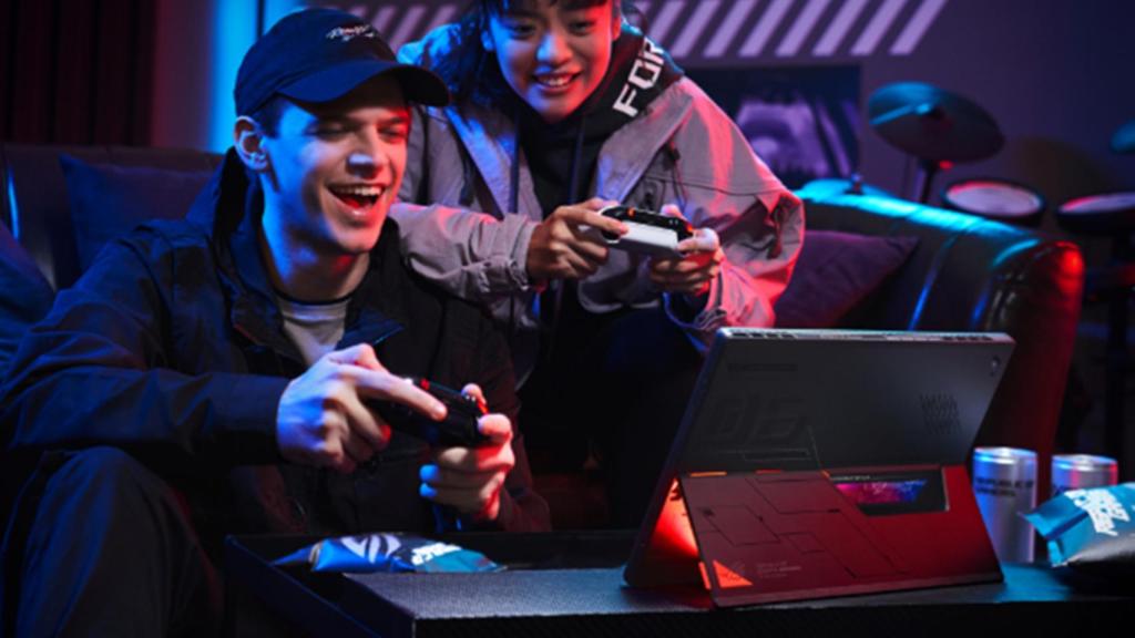 Con ROG Flow Z13 se puede jugar usando un mando.