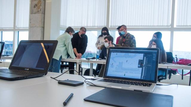 Residencia artística Comtecart en el Gaiás.