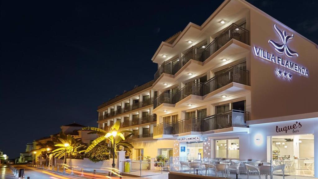 Un hotel de la costa de Málaga.