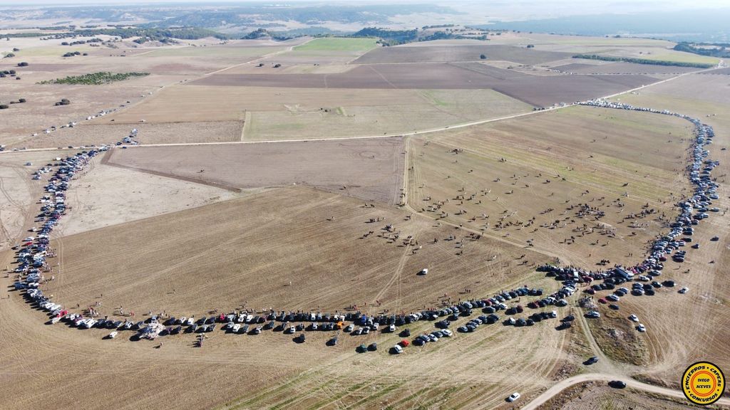 Encierro campero en Íscar del pasado año. Fotografía cedida a EL ESPAÑOL – Noticias de Castilla y León por la Asociación Raíz Taurina de Íscar. Imagen: Diego Aceves