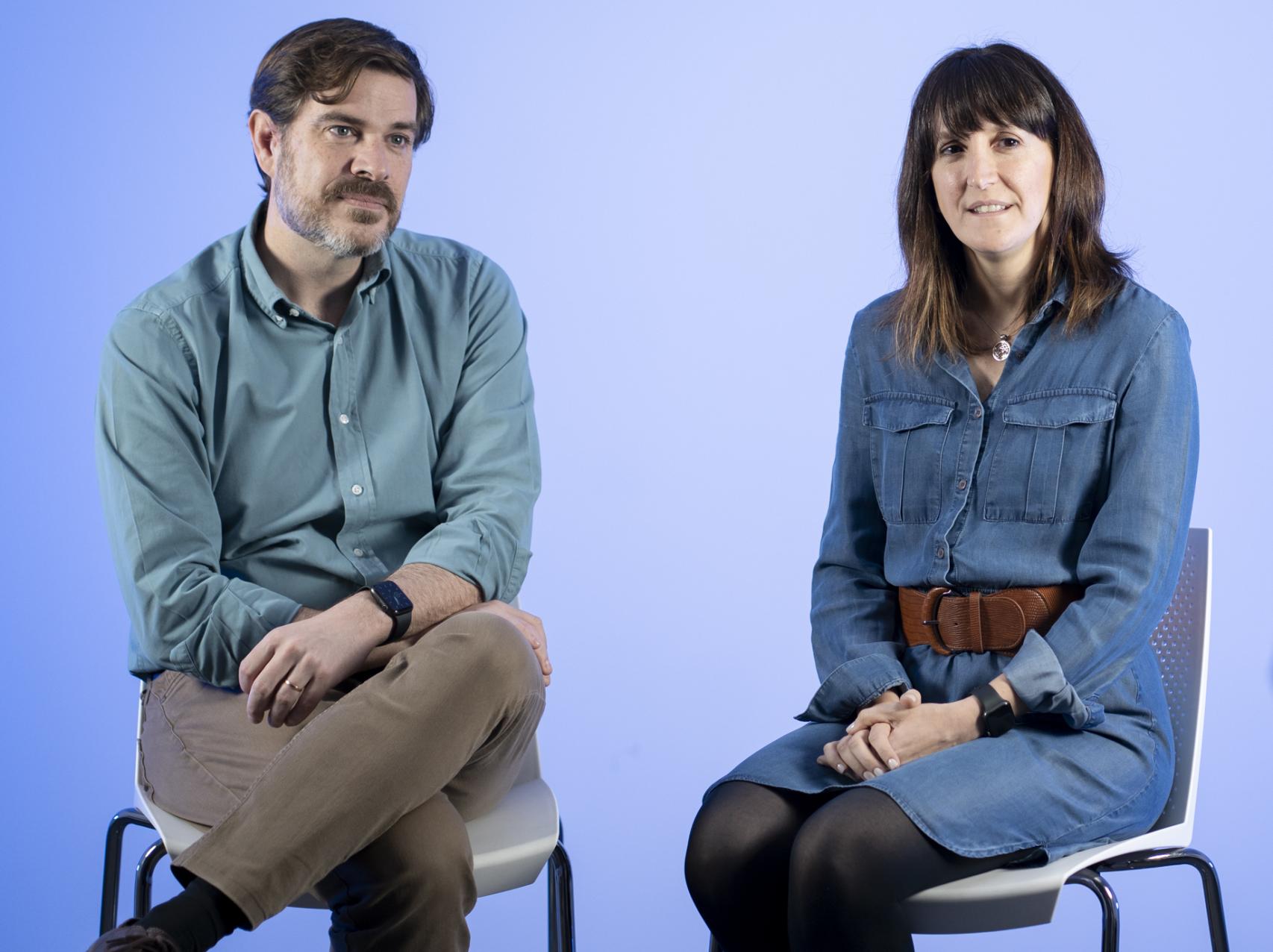 Mario Díaz y Ana Blanco