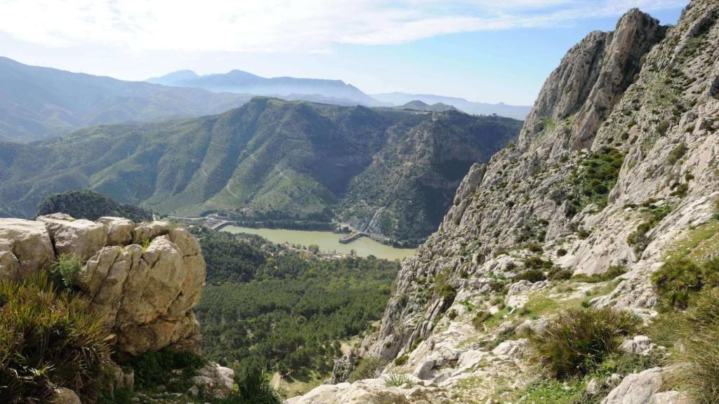 Las vistas durante el paseo son impresionantes.