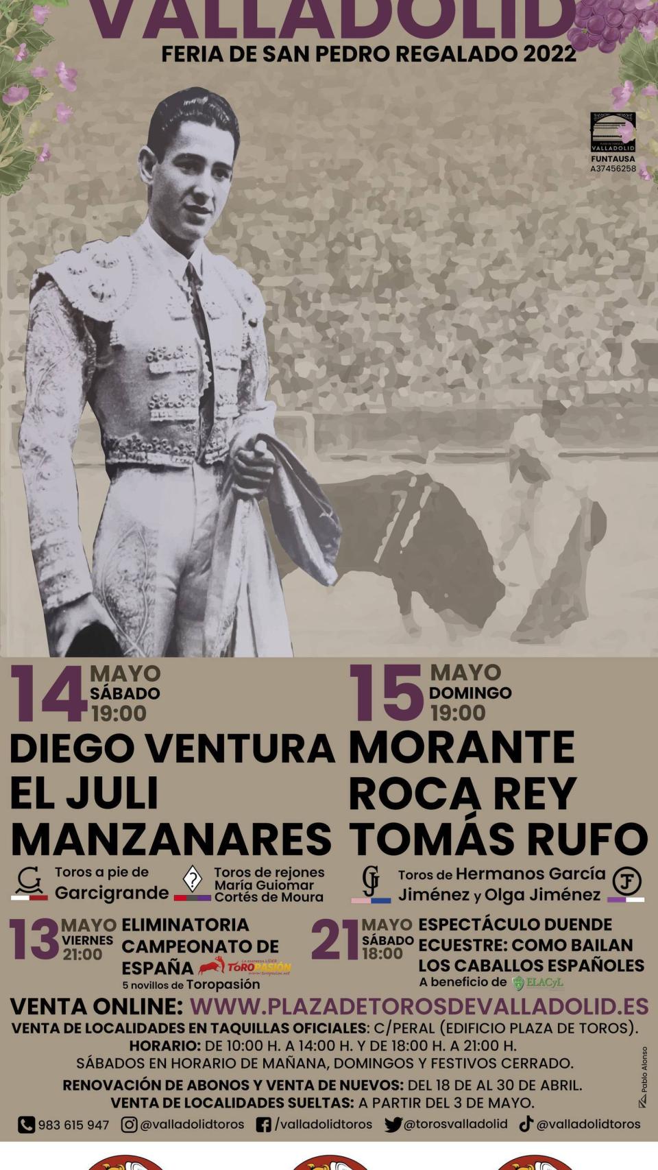 Imagen del cartel de la Feria de San Pedro Regalado