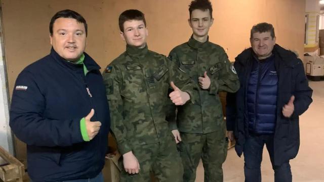 Desplazados ucranianos llegados a Burgos