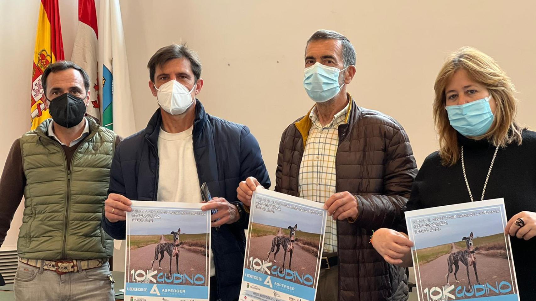 Presentación de la III Carrera 10 Km de Gudino en el Ayuntamiento de Villamayor