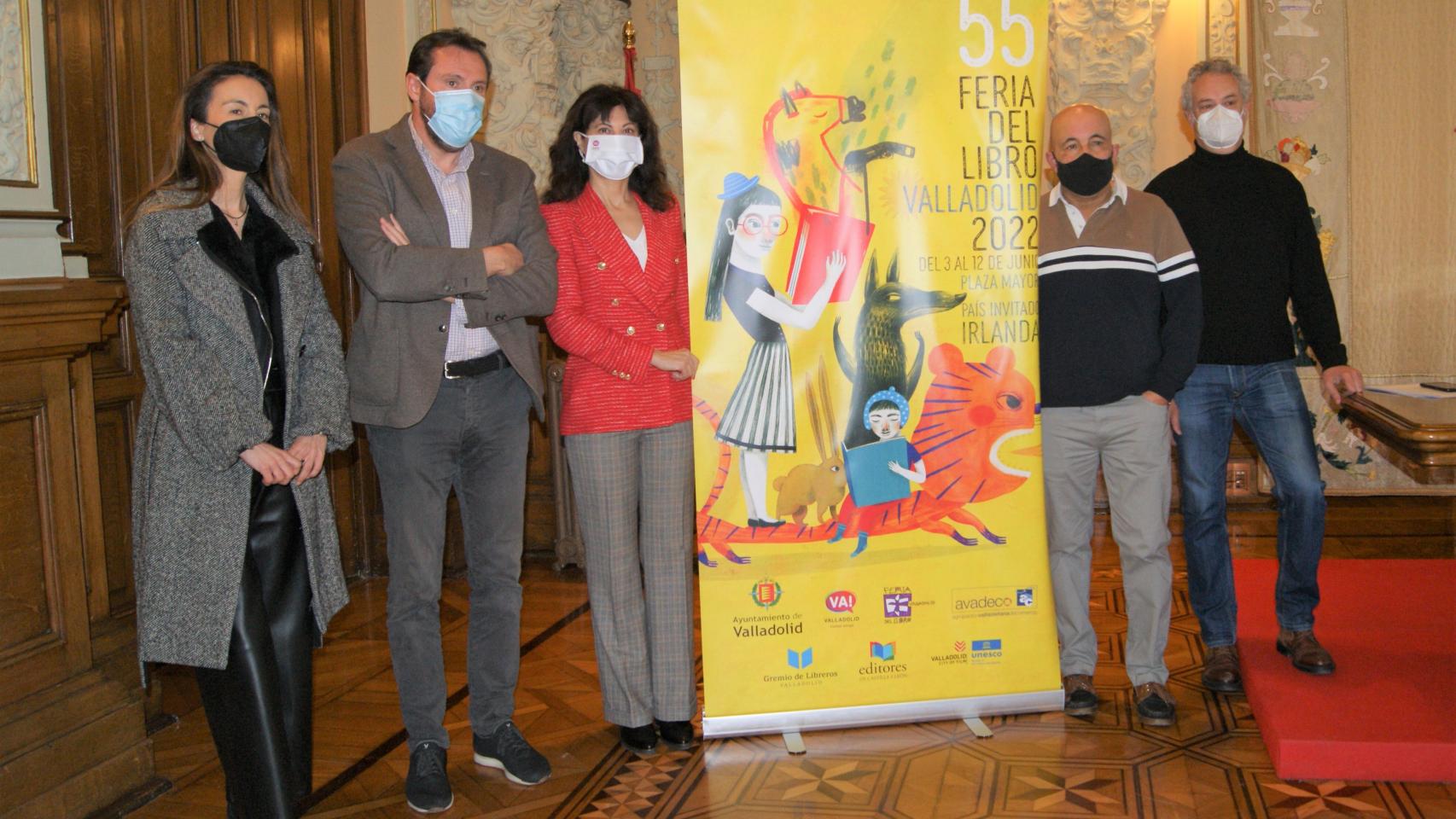 Presentación del cartel y pregonero de la 55 Feria del Libro de Valladolid