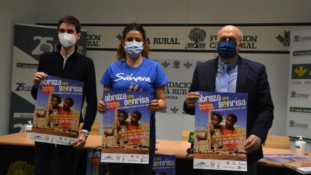 Sergio López, Inés Prieto y Feliciano Ferrero