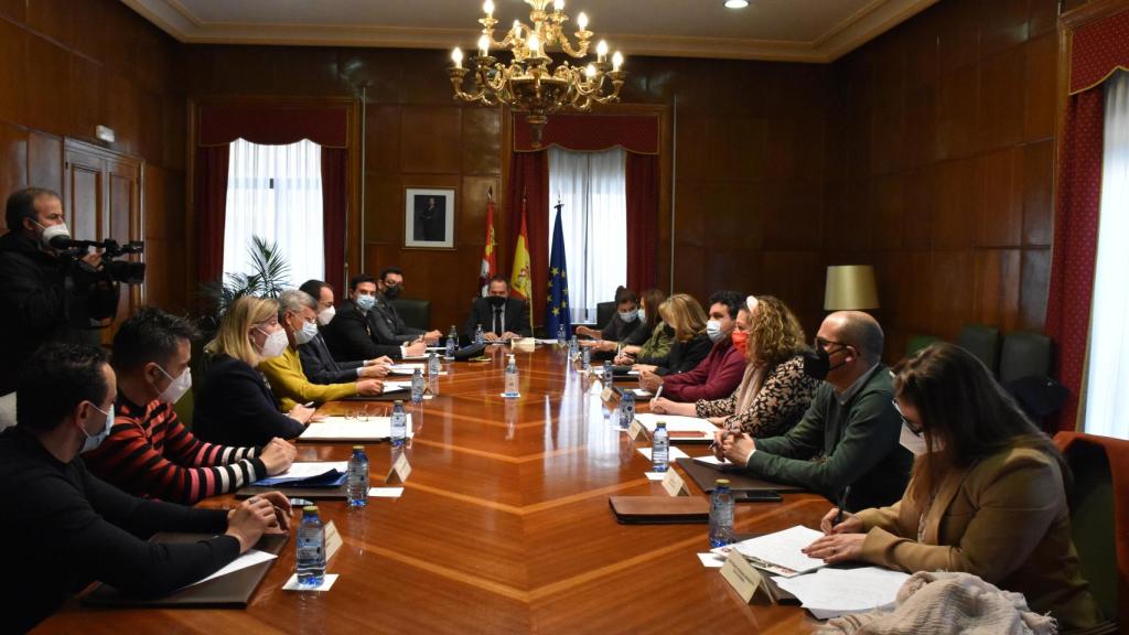 Reunión de coordinación de asistencia a refugiados ucranianos en Zamora