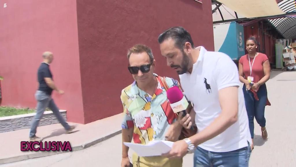 Kike Calleja y el maestro Joao.