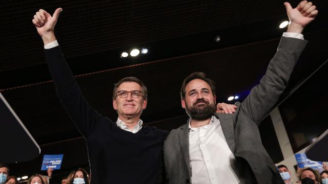 Alberto Núñez Feijóo y Paco Núñez, en una imagen reciente en Toledo