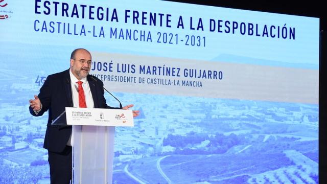 José Luis Martínez Guijarro este viernes en Jadraque.