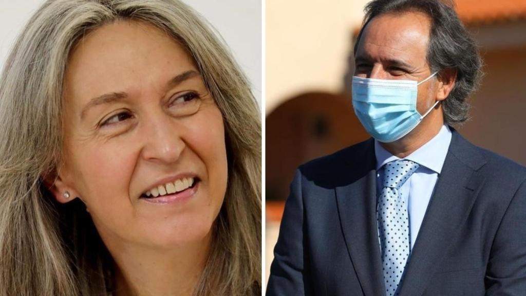 Ana Guarinos e Israel Pérez.