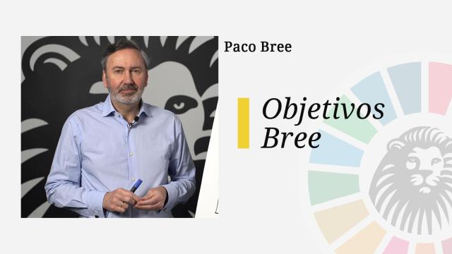 El profesor Paco Bree durante la grabación de Objetivos Bree