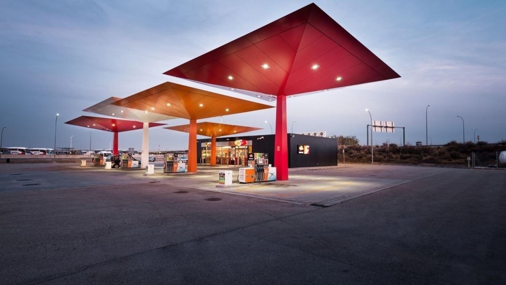 Gasolinera en Repsol