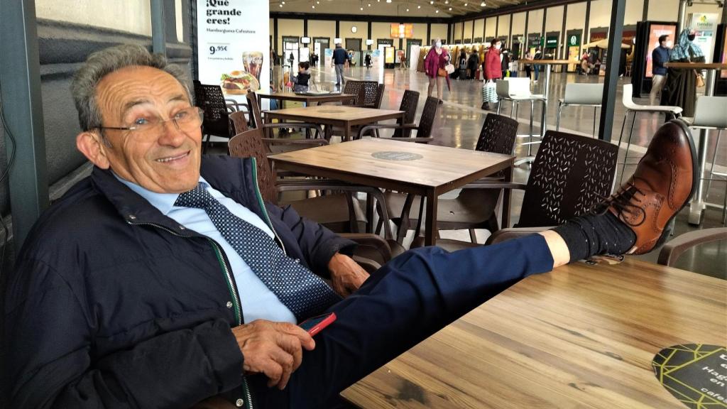 El empresario zapatero Juan Perán Ramos, fundador de Pikolinos, fotografiado esta semana.