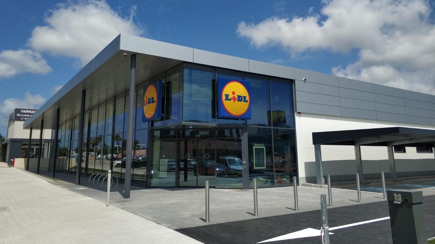 Un supermercado de Lidl.
