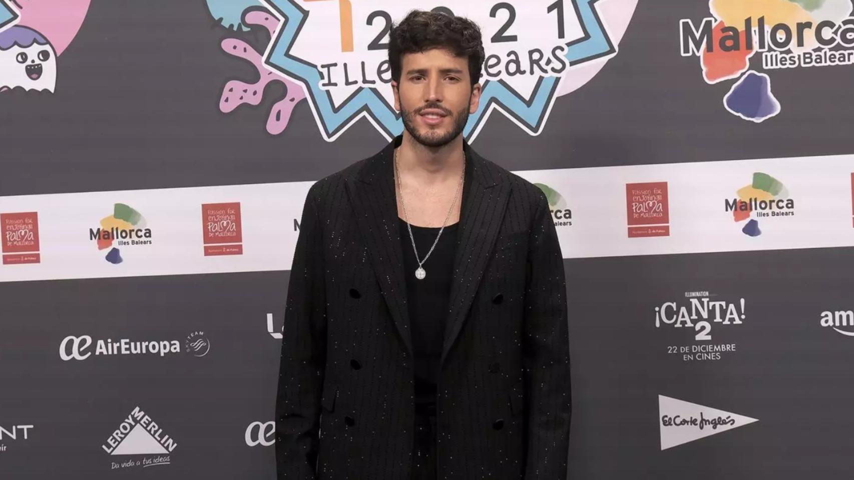 Sebastián Yatra en los 40 Music Awards 2021 en el Velèdrom de Palma de Mallorca.