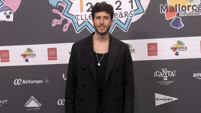 Sebastián Yatra en los 40 Music Awards 2021 en el Velèdrom de Palma de Mallorca.