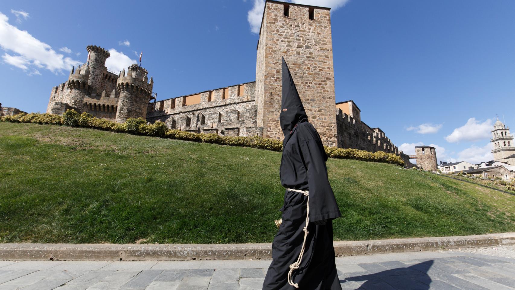 Salida del Lambrión Chupacandiles en Ponferrada