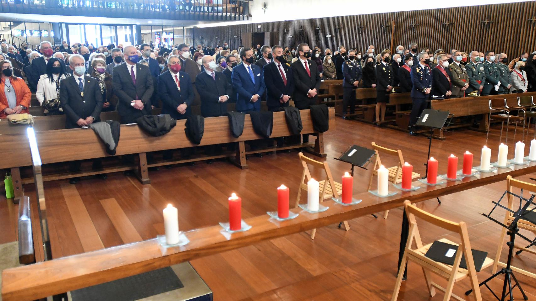 La Semana Santa de León recupera la plegaria a la Virgen del Camino tras dos años de pandemia