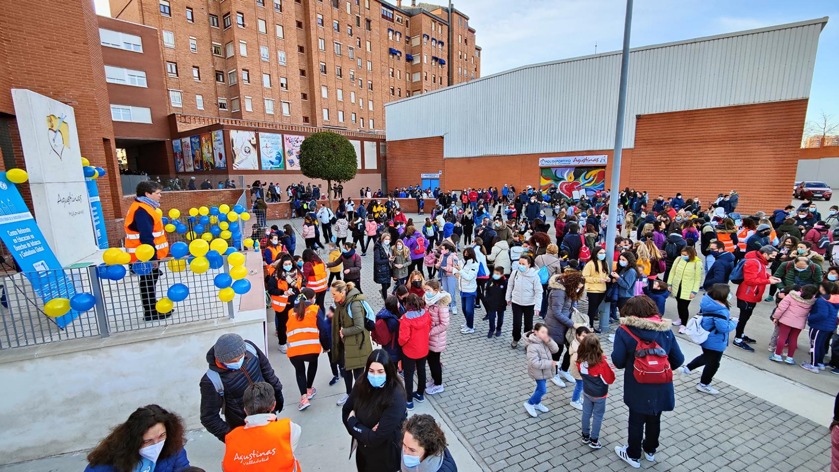 Un colegio vallisoletano se va de marcha por Ucrania