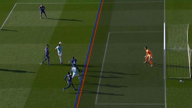 Gol anulado a Iago Aspas tras la intervención del VAR