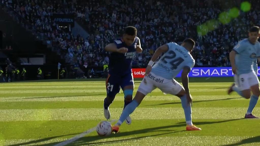 Penalti a Rodrygo Goes